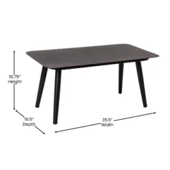 Emma And Oliver Black & Gray Woven All-Weather Four-Piece Conversation Set With Cushions & Metal Coffee Table For Porch, Backyard And Patio -Sunnydaze Decor Store GUEST 50e2b223 97ca 4379 b732 d5f1cced33bf