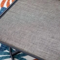 5pc Outdoor Dining Set With Round Steel Table With 1.6" Umbrella Hole & Swivel Chairs - Captiva Designs 20 5pc Outdoor Dining Set With Round Steel Table With 1.6" Umbrella Hole & Swivel Chairs - Captiva Designs -Sunnydaze Decor Store GUEST 51841bea b8c5 4add 84f6 790f38b7f05b 1