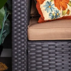 Captiva Designs 7pc Steel & Wicker Outdoor Square Fire Pit Furniture Set With Cushions 15 Captiva Designs 7pc Steel & Wicker Outdoor Square Fire Pit Furniture Set With Cushions -Sunnydaze Decor Store GUEST 52da6934 9683 4995 9d20 6d187e3e40ce