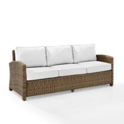 Bradenton Outdoor Wicker Sofa - Crosley -Sunnydaze Decor Store GUEST 54c98736 eb55 41b1 8dd4 0d9f1dba7d2a