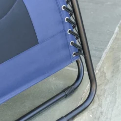 Outsunny Outdoor Lounge Chair, Oversized Zero Gravity Folding Recliner Chair With Removable Pillow, Convenient Cup Holders, & Durable Material For Beach, Pool, Balcony, Lawn, Backyard -Sunnydaze Decor Store GUEST 54c9d74d bcd8 447c a7d8 e27be3837b1a