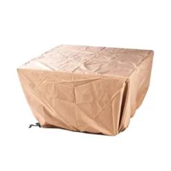 5pc Set With 42" Square Outdoor Aluminum Fire Table & Four Chairs - Oakland Living -Sunnydaze Decor Store GUEST 58d753fc 13f9 430c 9470 e5d581f81cd6 4