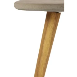 20"x18" Mid-Century Wood Outdoor Accent Table Gray - Olivia & May -Sunnydaze Decor Store GUEST 5bd2c39f dca8 4fc0 b82f f8e8e6b09389