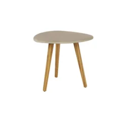 20"x18" Mid-Century Wood Outdoor Accent Table Gray - Olivia & May -Sunnydaze Decor Store GUEST 5e2c1f59 ee3d 4412 b7b8 12e077243638