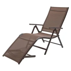 3pc Outdoor Set With Adjustable Chaise Lounge Chairs & Table - Brown/Black - Crestlive Products 12 3pc Outdoor Set With Adjustable Chaise Lounge Chairs & Table - Brown/Black - Crestlive Products -Sunnydaze Decor Store GUEST 5f3700bd 591e 4ee8 96e7 656b76ea2f87