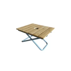 Folding Wood Beach Table - Ocean Zero