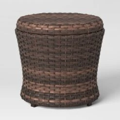 Halsted 5pc Wicker Small Space Patio Furniture Set - Threshold -Sunnydaze Decor Store GUEST 6365b724 e195 4ec0 829a 4e2251684c3a