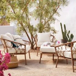 2pc Britanna Outdoor Patio Chairs, Club Chairs Natural - Opalhouse™ 12 2pc Britanna Outdoor Patio Chairs, Club Chairs Natural - Opalhouse™ -Sunnydaze Decor Store GUEST 6385c2ea 6b29 41a9 8f22 4a71cfddc595