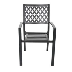 7PC Metal Patio Dining Set With Rectangular Expandable Table & 6 Chairs - Captiva Designs -Sunnydaze Decor Store GUEST 65b9cb1d 3ef6 4cb1 b31a 7ea2769f2ee2