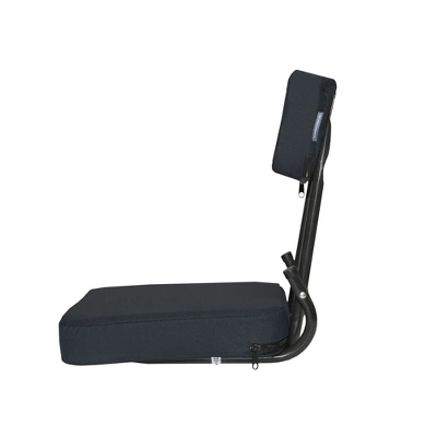 Stansport Steel Frame Foldable Coliseum Seat - Black 2 Stansport Steel Frame Foldable Coliseum Seat - Black - Image 2