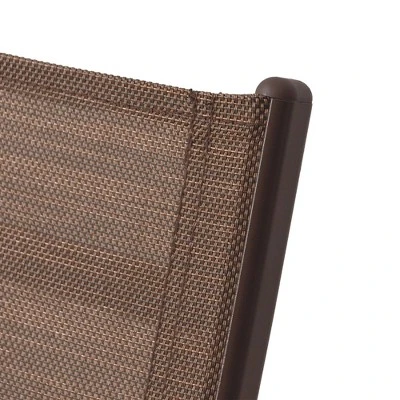 3pc Outdoor Set With Adjustable Chaise Lounge Chairs & Table - Brown/Black - Crestlive Products 7 3pc Outdoor Set With Adjustable Chaise Lounge Chairs & Table - Brown/Black - Crestlive Products - Image 7