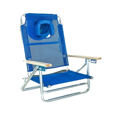 Ostrich SBSC-1016B Lightweight South Adult Beach Outdoor Lake Sand Lounging Chair, Blue And White Stripes 1 Ostrich SBSC-1016B Lightweight South Adult Beach Outdoor Lake Sand Lounging Chair, Blue And White Stripes