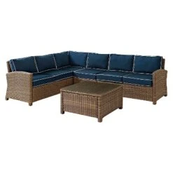 Bradenton 5pc Outdoor Wicker Sectional Set - Crosley 32 Bradenton 5pc Outdoor Wicker Sectional Set - Crosley -Sunnydaze Decor Store GUEST 6ad78f77 027e 45ef 8c7c 1243c939e8d5