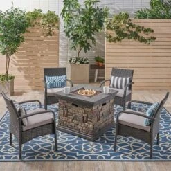 Christopher Knight Home 5pc Cordoba Wrought Iron Outdoor Patio Fire Pit Furniture Set With Club Chairs 13 Christopher Knight Home 5pc Cordoba Wrought Iron Outdoor Patio Fire Pit Furniture Set With Club Chairs -Sunnydaze Decor Store GUEST 6c610e3c 283f 40ed 85e2 2e1036d6ff5c