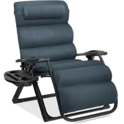 Best Choice Products Oversized Zero Gravity Chair, Folding Recliner W/ Removable Cushion, Side Tray 18 Best Choice Products Oversized Zero Gravity Chair, Folding Recliner W/ Removable Cushion, Side Tray -Sunnydaze Decor Store GUEST 705dddf1 80f5 4b01 b482 897c6fd04b12