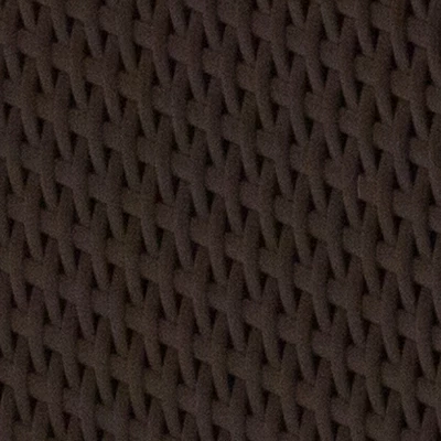 Merrick Lane Outdoor Furniture Coffee Table Chocolate Brown Faux Rattan Wicker Pattern All-Weather Patio Coffee Table With Shelving 7 Merrick Lane Outdoor Furniture Coffee Table Chocolate Brown Faux Rattan Wicker Pattern All-Weather Patio Coffee Table With Shelving - Image 7