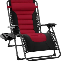 Best Choice Products Oversized Padded Zero Gravity Chair, Folding Outdoor Patio Recliner W/ Headrest, Side Tray 26 Best Choice Products Oversized Padded Zero Gravity Chair, Folding Outdoor Patio Recliner W/ Headrest, Side Tray -Sunnydaze Decor Store GUEST 71578ff8 4d1c 4c7d 97ac 38e0df93d497