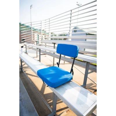 Stansport Steel Frame Foldable Coliseum Seat - Blue 10 Stansport Steel Frame Foldable Coliseum Seat - Blue - Image 10