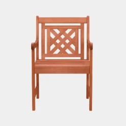 Malibu 6pc Rectangle Wood Outdoor Patio Dining Set - Tan - Vifah -Sunnydaze Decor Store GUEST 7344e41b 9174 4f8d 9d6d 02793aaa4732