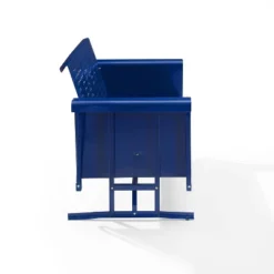 Bates Outdoor Metal Sofa Glider - Navy - Crosley -Sunnydaze Decor Store GUEST 7577debd 5ad2 4783 b98b 8be548a24b72