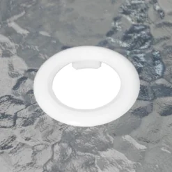 5pc Outdoor Steel Dining Set With Folding Chairs & Square Glass Table Top Beige - Crestlive Products -Sunnydaze Decor Store GUEST 766799b1 d549 4c2e 987b 2315ff8590f2