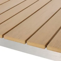 Cibola 3pc Outdoor Aluminum Picnic Set - Natural/Silver - Christopher Knight Home -Sunnydaze Decor Store GUEST 7675375e ac06 4b29 90e8 617de6db0d6e