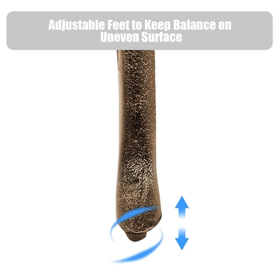 Costway Outdoor Garden Bench Chair Loveseat Cast Aluminum Patio Antique Rose 7 Costway Outdoor Garden Bench Chair Loveseat Cast Aluminum Patio Antique Rose - Image 7