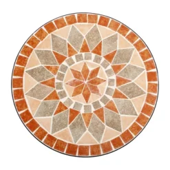 Outdoor Mosaic Accent Side Table - Haven Way -Sunnydaze Decor Store GUEST 7a23236d 7e21 4bd4 9a01 0d6ec0416f79