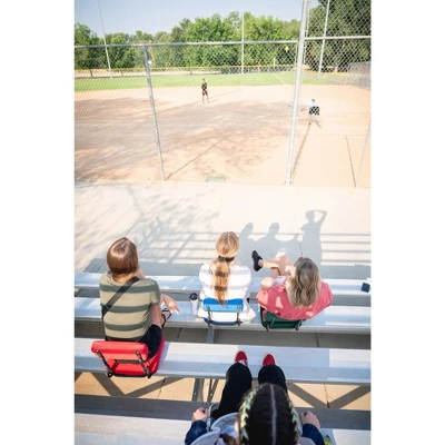 Stansport Steel Frame Foldable Coliseum Seat - Blue 12 Stansport Steel Frame Foldable Coliseum Seat - Blue - Image 12