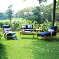 Caterina Teak Patio Coffee Table - Cambridge Casual -Sunnydaze Decor Store GUEST 7bef5468 a187 429b 8ce3 a630b5132b14