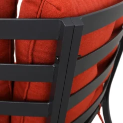 Corner Patio Chair - Orange - Patio Festival -Sunnydaze Decor Store GUEST 7e517139 3aa0 4ad1 abe8 dd86af42e87e