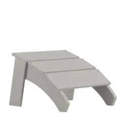 Merrick Lane Modern All-Weather Poly Resin Wood Adirondack Ottoman Foot Rest 25 Merrick Lane Modern All-Weather Poly Resin Wood Adirondack Ottoman Foot Rest -Sunnydaze Decor Store GUEST 7effa128 28bd 4607 a4a7 8b4cf5bb0dad