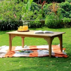 Caterina Teak Patio Coffee Table - Cambridge Casual -Sunnydaze Decor Store GUEST 8303ac75 971f 4b31 8cde da0fcb0f69aa