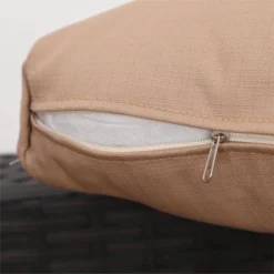 3pc Steel & Wicker Outdoor Conversation Set With Square Coffee Table & Cushions - Captiva Designs 17 3pc Steel & Wicker Outdoor Conversation Set With Square Coffee Table & Cushions - Captiva Designs -Sunnydaze Decor Store GUEST 87a664b1 b91e 485e 804c 44fc3118b719