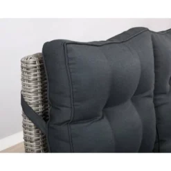 Monaco Outdoor 2 Seat Reclining Bench - Gray - Alaterre Furniture -Sunnydaze Decor Store GUEST 880c5717 de06 4240 98c4 aa9b62ac569e