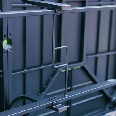 Captiva Designs 7pc Outdoor Dining Set With C-Spring Motion Chairs & Metal Table With Umbrella Hole 13 Captiva Designs 7pc Outdoor Dining Set With C-Spring Motion Chairs & Metal Table With Umbrella Hole - Image 13