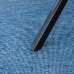 7pc Patio Dining Set With Rectangle Table With 2.6" Umbrella Hole & 360 Swivel Padded Arm Chairs - Captiva Designs -Sunnydaze Decor Store GUEST 89a389d5 e0d3 443d b48c 84df068dd7f3