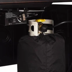 5pc Set With 42" Square Outdoor Aluminum Fire Table & Four Chairs - Oakland Living -Sunnydaze Decor Store GUEST 8eac4849 c80c 4336 b396 852c7049e457