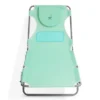 Ostrich Outdoor Lightweight Folding Adjustable Reclining Comfort Chaise Lounge Beach Chair For Tanning Pool Lake Patio Lawn Camping, Teal