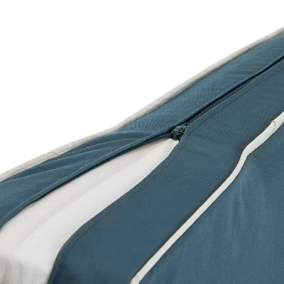 Crosley 5pc Bradenton Steel Outdoor Patio Fire Pit Furniture Set With Armless Chairs 11 Crosley 5pc Bradenton Steel Outdoor Patio Fire Pit Furniture Set With Armless Chairs - Image 11