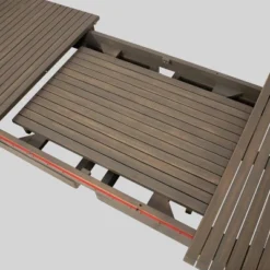 Belasera 9pc Acacia Wood Expandable Dining Set Gray - Christopher Knight Home -Sunnydaze Decor Store GUEST 95ab2fd6 e91c 4bc9 b89a 72e5409e5b9a