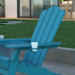 Emma And Oliver Adirondack Chair With Cup Holder, Weather Resistant HDPE Adirondack Chair 17 Emma And Oliver Adirondack Chair With Cup Holder, Weather Resistant HDPE Adirondack Chair -Sunnydaze Decor Store GUEST 9624372c 2e40 4728 af2e b8e7be100b92