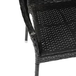 Flash Furniture Ethan Commercial Grade Stacking Patio Chair, All Weather PE Rattan Wicker Patio Dining Chair 19 Flash Furniture Ethan Commercial Grade Stacking Patio Chair, All Weather PE Rattan Wicker Patio Dining Chair -Sunnydaze Decor Store GUEST 969b42ec b09b 4ee9 9975 503b762186e9