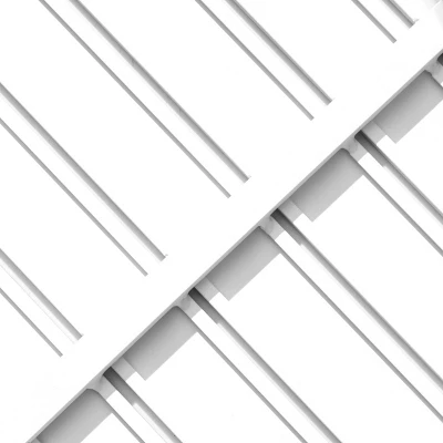 Outdoor Aluminum Square Side Table - White - Crestlive Products 2 Outdoor Aluminum Square Side Table - White - Crestlive Products - Image 2