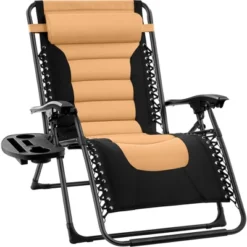 Best Choice Products Oversized Padded Zero Gravity Chair, Folding Outdoor Patio Recliner W/ Headrest, Side Tray 20 Best Choice Products Oversized Padded Zero Gravity Chair, Folding Outdoor Patio Recliner W/ Headrest, Side Tray -Sunnydaze Decor Store GUEST 9a047321 9471 427b 845a fe02ee5f18f7
