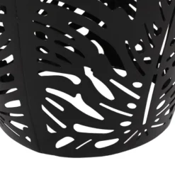 Satterlee Outdoor Round Iron Side Table Black - Christopher Knight Home -Sunnydaze Decor Store GUEST 9c5977bd 8a5d 4a07 adbf 99d3213c498f