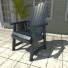 Hamilton Outdoor Deck Chair - Federal Blue - Highwood