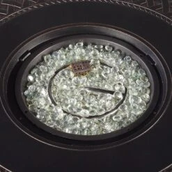 5pc Set With 34" Outdoor Round Aluminum Propane Fire Table & 4 Deep Seating Swivel Rocking Chairs & Lid - Oakland Living 18 5pc Set With 34" Outdoor Round Aluminum Propane Fire Table & 4 Deep Seating Swivel Rocking Chairs & Lid - Oakland Living -Sunnydaze Decor Store GUEST 9fd4b119 ddaa 4182 b2e1 cade5185fc8b 1