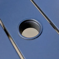 5pc Patio Set With 37" Square Metal Table With Umbrella Hole & Arm Chairs - Captiva Designs -Sunnydaze Decor Store GUEST a2731df6 9f39 4b37 bc39 3907d6238fad 1