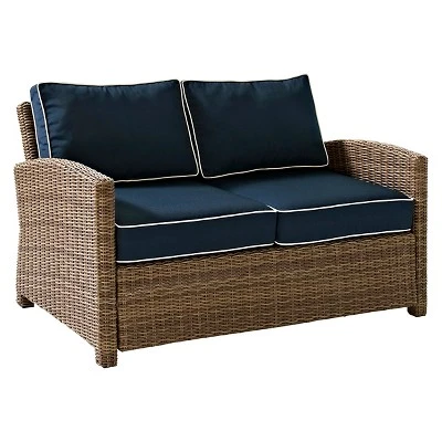 Bradenton Outdoor Wicker Loveseat - Crosley 14 Bradenton Outdoor Wicker Loveseat - Crosley - Image 14